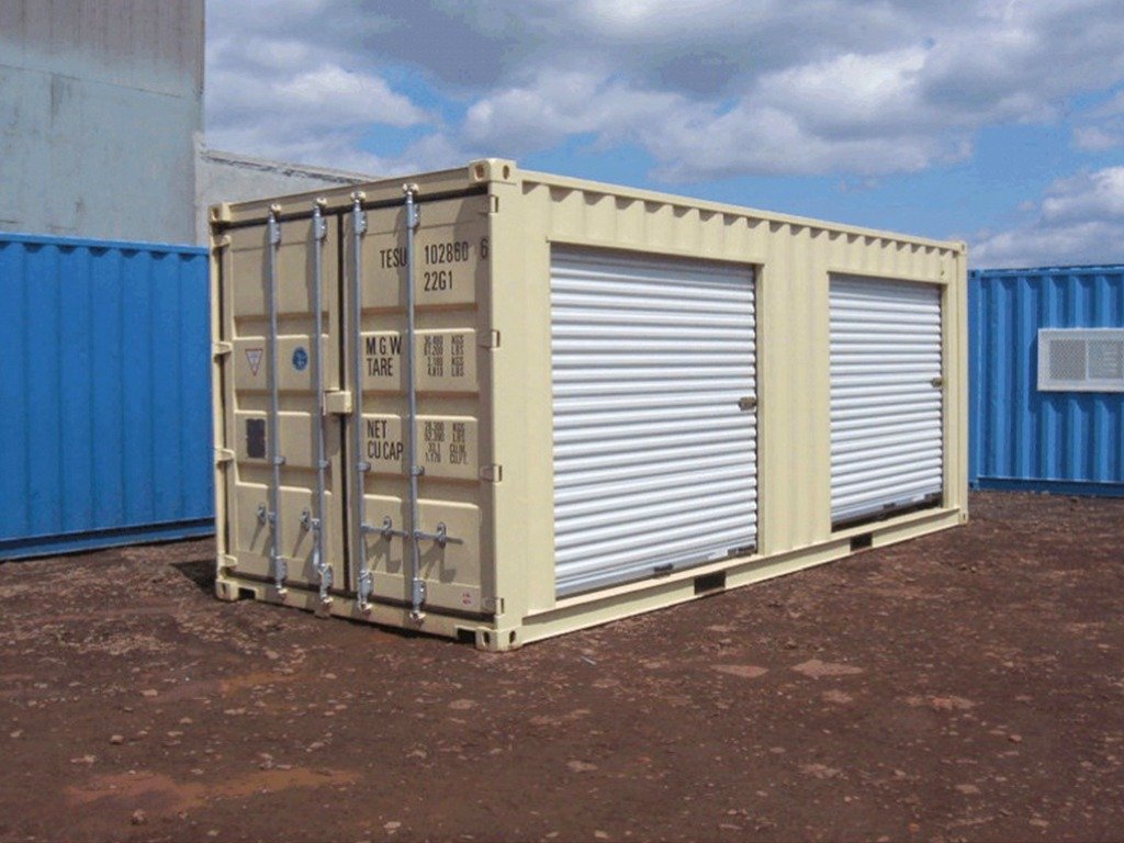 20 ft - 2 roll up door